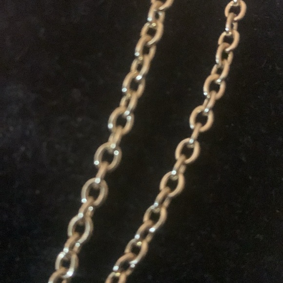 Talbots long chain necklace with blue bird golden - Picture 4 of 5